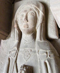 Germany Amelungsborn Abbey Hermann von Everstein 1350 and wife Adelheid von Lippe
